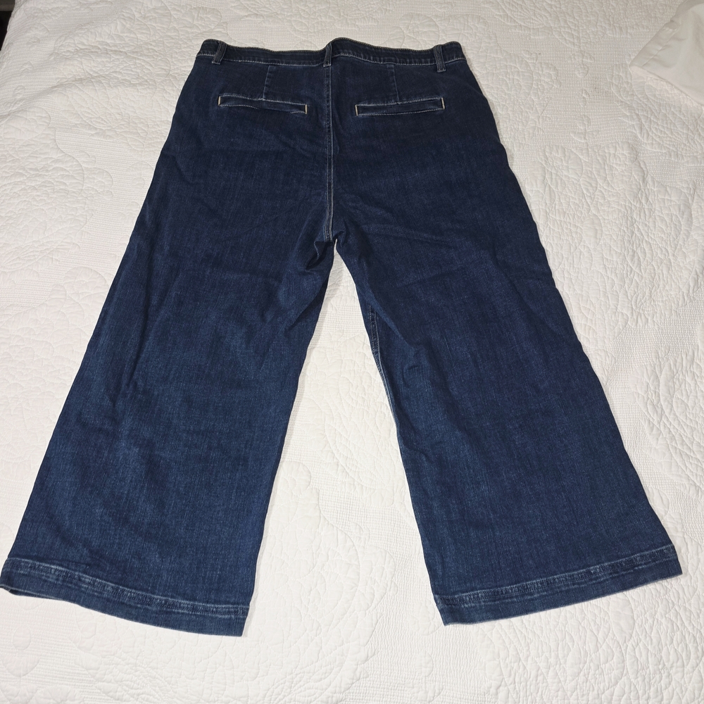 MaxMara Indigo Flare Jeans - Picture 2 of 2